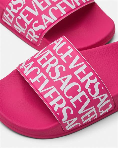 versace kids slides|versace allover slides.